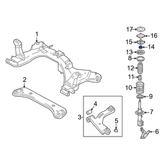 Mazda OE - Front Suspension Strut Bearing