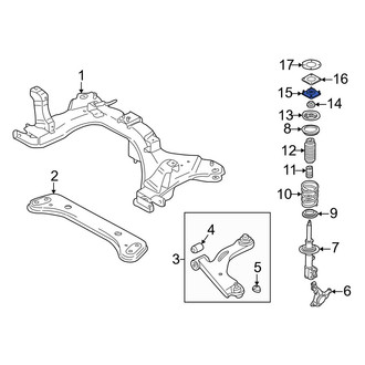 Mazda OE - Front Right Suspension Strut Mount