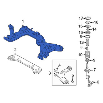 Mazda OE - Front Engine Cradle