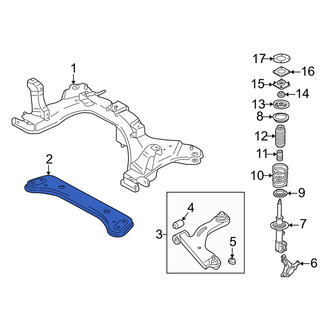 Mazda OE - Front Suspension Subframe Crossmember