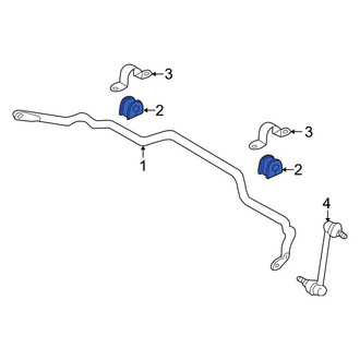 Mazda OE - Front Suspension Stabilizer Bar Bushing