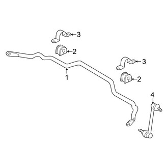 Mazda OE - Front Suspension - Stabilizer Bar & Components (i / S)
