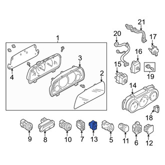Mazda OE - Instrument Panel Cover