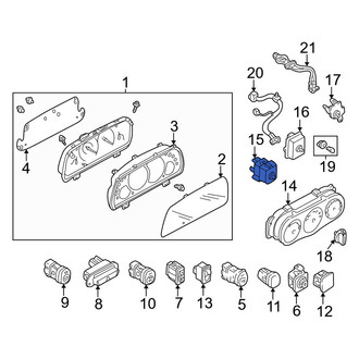 Mazda OE - HVAC Blower Control Switch