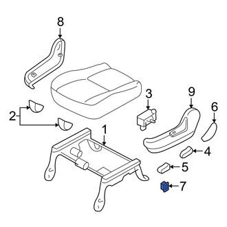 Mazda OE - Seat Heater Switch