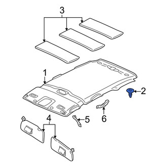 Mazda OE - Headliner Clip