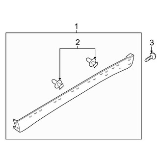 Mazda OE - Pillars, Rocker & Floor - Exterior Trim