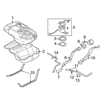 Mazda OE - Fuel System Components