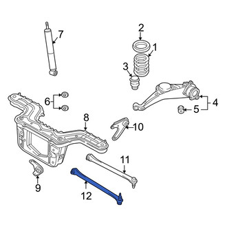Mazda OE - Rear Left Rearward Suspension Control Arm