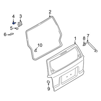 Mazda OE - Liftgate Hinge Bolt