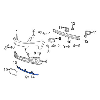 Mazda OE - Front Valance Panel