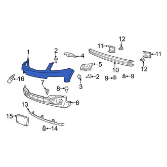 Mazda OE - Front Bumper Cover