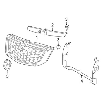 Mazda OE - Grille & Components