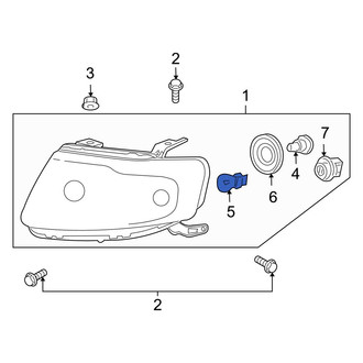 Mazda OE - Turn Signal & Parking Light Bulb