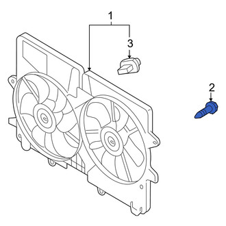 Mazda OE - Lower Instrument Panel Bolt