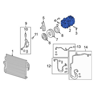 Mazda OE - A/C Compressor