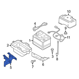 Mazda OE - Battery Tray Bracket