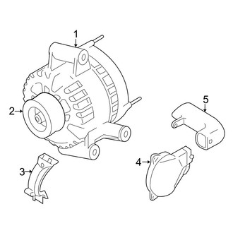 Mazda OE - Electrical - Alternator (2.3L Gas)