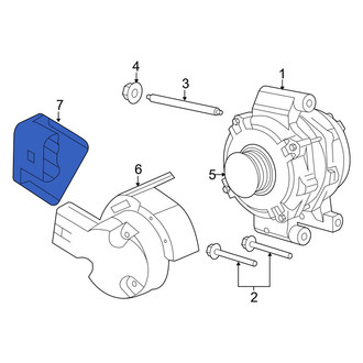 Mazda OE - Alternator Air Duct