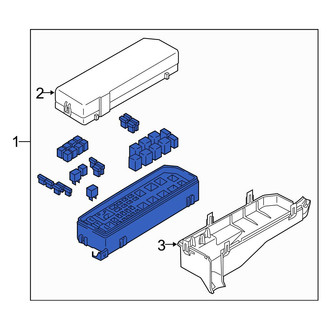 Mazda OE - Fuse and Relay Center