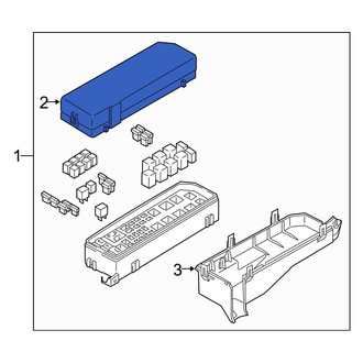 Mazda OE - Upper Fuse Box Cover