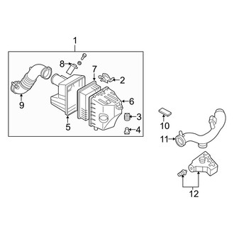 Mazda OE - Engine / Transaxle - Air Intake