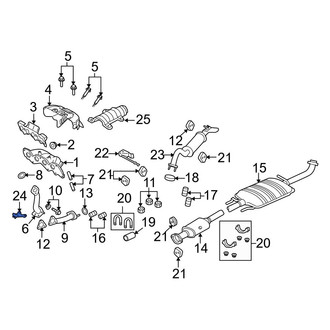 Mazda OE - Exhaust System Hanger