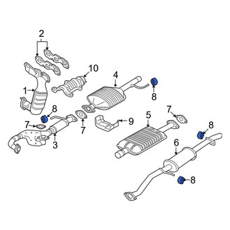 Mazda OE - Exhaust System Hanger