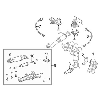 Mazda OE - Emission System - Emission Components