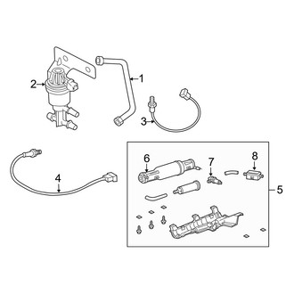Mazda OE - Emission System - Emission Components