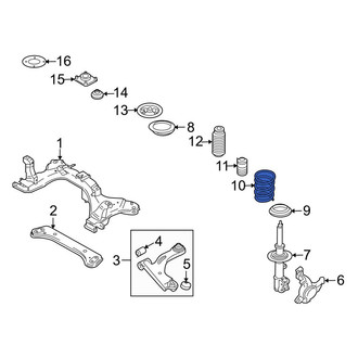 Mazda OE - Front Coil Spring