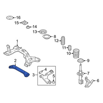 Mazda OE - Front Suspension Subframe Crossmember
