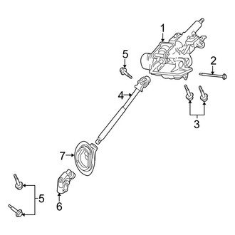 Mazda OE - Steering Column Assembly