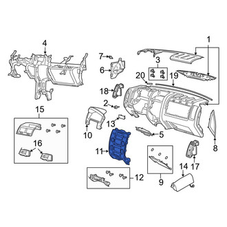 Mazda OE - Instrument Panel Trim Panel