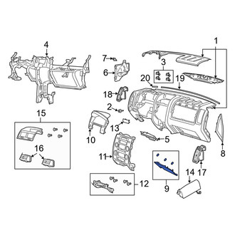 Mazda OE - Steering Column Cover