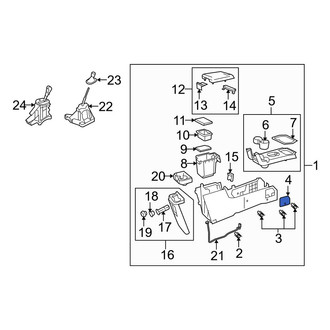 Mazda OE - Upper Fuse Box Cover
