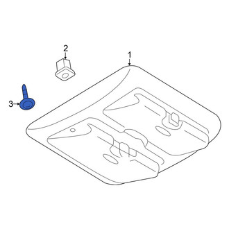 Mazda OE - Upper Console Screw