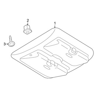 Mazda OE - Overhead Console (W/O Sunroof)