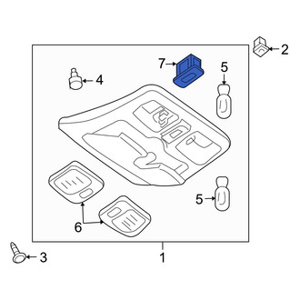Mazda OE - Sunroof Switch