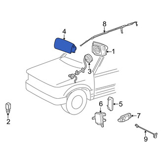 Mazda OE - Upper Instrument Panel Air Bag