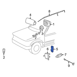 Mazda OE - Front Left Seat Air Bag