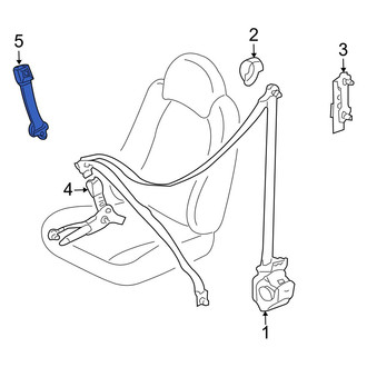 Mazda OE - Seat Belt Extension