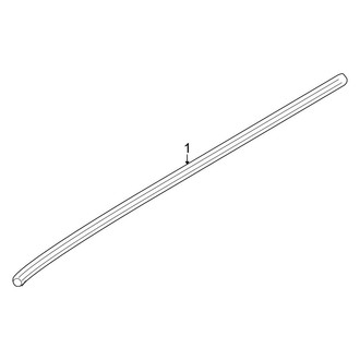Mazda OE - Roof - Exterior Trim (W/O Sunroof)