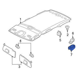 Mazda OE - Child Restraint Anchor Plate Cap