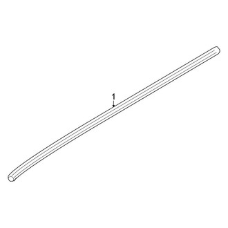 Mazda OE - Roof - Exterior Trim (With Sunroof)