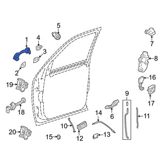 Mazda OE - Front Outer Exterior Door Handle