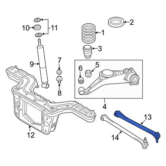 Mazda OE - Front Right Suspension Control Arm