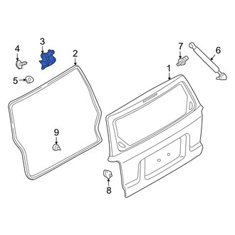 Mazda OE - Rear Liftgate Hinge