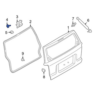 Mazda OE - Liftgate Hinge Bolt