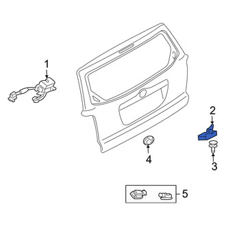 Mazda OE - Rear Liftgate Lock Actuator